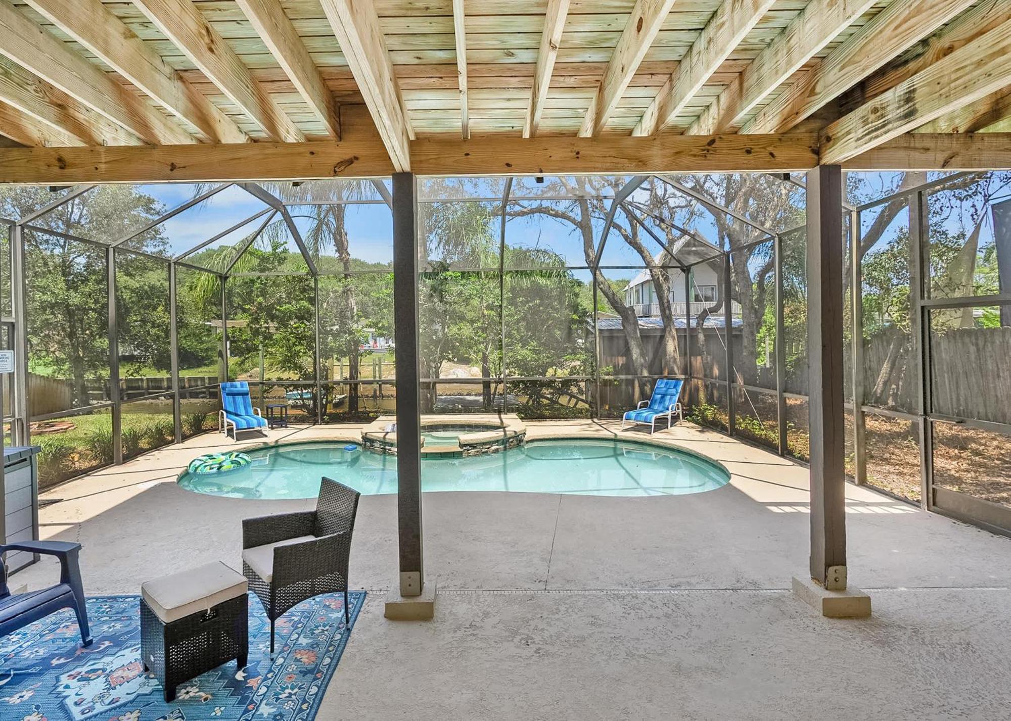 Pool + Hot Tub, Dock, Fishing, Near Beach! Saint Augustine Eksteriør billede